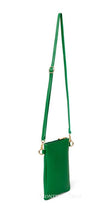 Load image into Gallery viewer, Italian Genuine Leather Crossbody Bag with Phone Pocket
