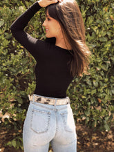Load image into Gallery viewer, Kallyn Wide Exotic Fur Belt
