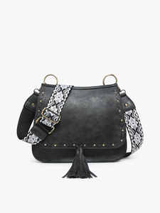 M1970 Bailey Crossbody with Print Contrast Strap