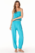 Load image into Gallery viewer, Smocked Beach Pant with Pockets
