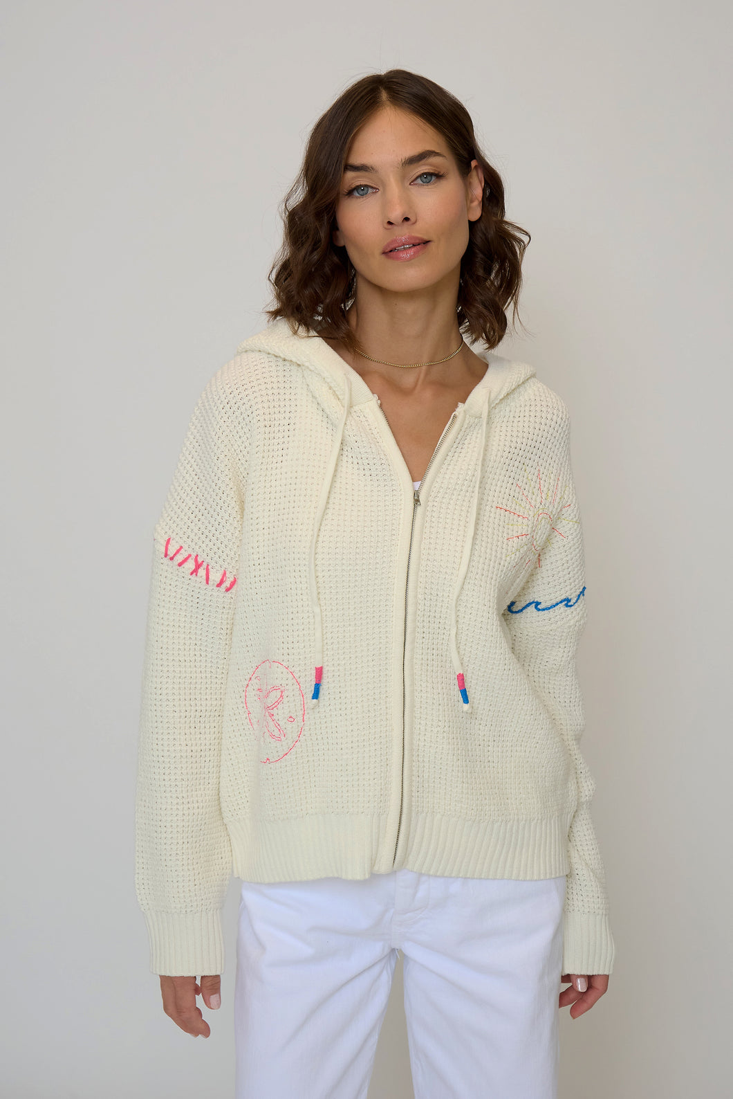 Central Park West Evie Zip Up Hoodie
