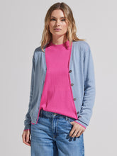 Load image into Gallery viewer, Zaket and Plover Essential Cardigan in Lt. Denim
