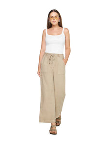 Emme Drawstring Pant in Dune By Articles of Society