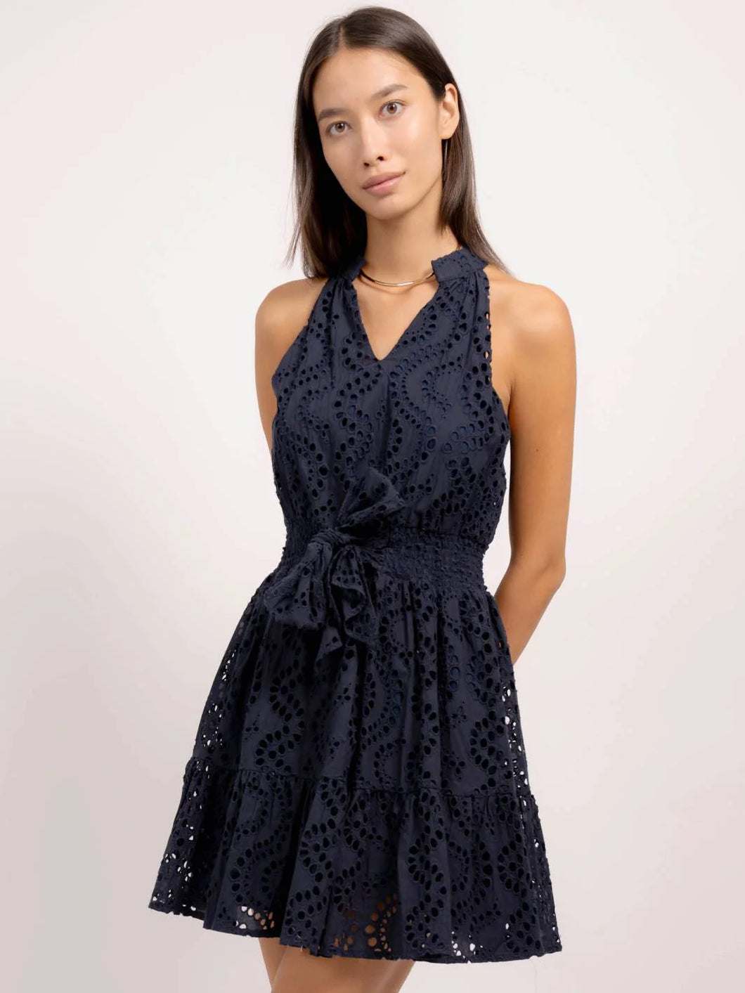 Liam Eyelet Dress