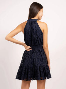 Liam Eyelet Dress