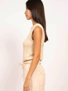 Roan Shell Sweater Tank By Central Park West