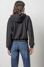 Load image into Gallery viewer, Button Front Hoodie Lilla P
