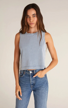 Load image into Gallery viewer, Sloane Jersey Denim Muscle Tank
