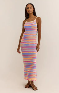 Santa Cruz Stripe Midi Dress