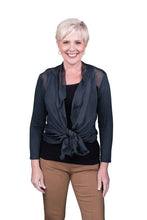 Load image into Gallery viewer, Ansley Silk Front Tie Cardigan
