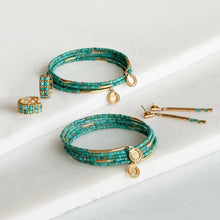 Load image into Gallery viewer, Prism - Turquoise Equestrian Horseshoe Necklace &amp; Choker
