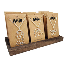 Load image into Gallery viewer, Slotted Carded Earring or Necklace Display - Holds 12 Cards
