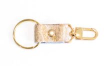 Load image into Gallery viewer, Key Chain In Leather, Hair on Hide
