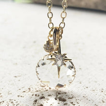 Load image into Gallery viewer, Crystal Jewelry Crystal Gold Necklace Boutique Salon trendy
