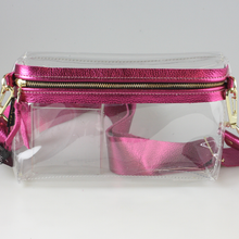 Load image into Gallery viewer, The CLEAR Stadium Hip Bag / Shoulder Bag: 2sizes
