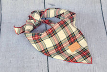 Load image into Gallery viewer, Hollis Plaid Bandana
