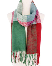 Load image into Gallery viewer, 9 Colors--Softer Than Cashmere Colorblock Blanket Scarf
