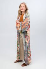 Load image into Gallery viewer, Mixed Floral Long Kimono Duster

