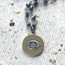 Load image into Gallery viewer, Eye heart trendy boutique necklace layering salon jewelry
