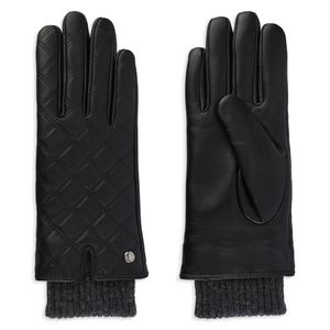 Club Rochelier Ladies Quilted Glove With Cuff