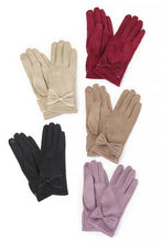 Load image into Gallery viewer, Ribbon Trim Winter Gloves
