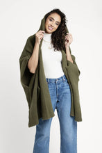 Load image into Gallery viewer, Hooded Oversized Kimono
