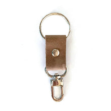 Load image into Gallery viewer, Key Chain In Leather, Hair on Hide

