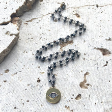 Load image into Gallery viewer, Eye heart trendy boutique necklace layering salon jewelry
