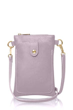 Load image into Gallery viewer, Italian Genuine Leather Crossbody Bag with Phone Pocket
