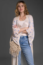 Load image into Gallery viewer, Soft Blue Dot Kimono
