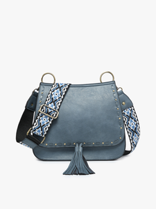 M1970 Bailey Crossbody with Print Contrast Strap