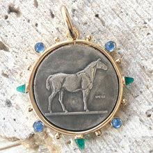 Load image into Gallery viewer, Queen Horse England Royal Family coin jewelry necklace
