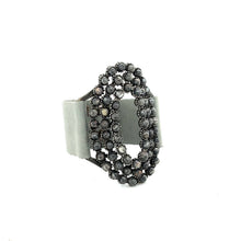 Load image into Gallery viewer, Large Open Oval Leather Bracelet
