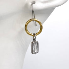 Load image into Gallery viewer, Mixed metal non tarnishing necklace edgy glam jewelry
