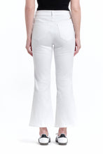 Load image into Gallery viewer, High Rise Demi Boot Jean In White

