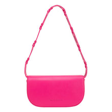 Load image into Gallery viewer, Inez Neon Pink Recycled Vegan Crossbody Bag
