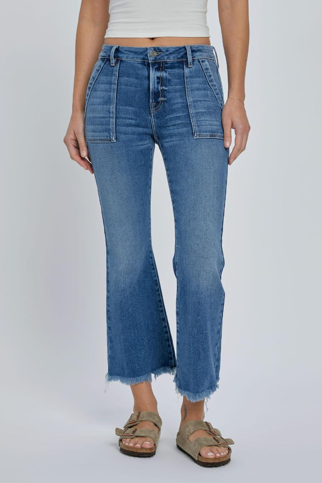 Cropped Jeans Hidden Denim-Happi