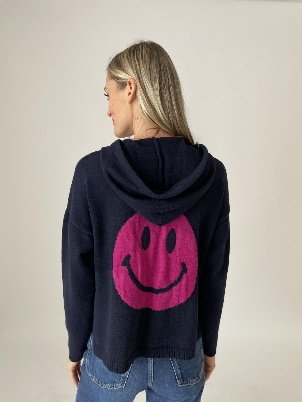 Smiley Face Sweater by 650